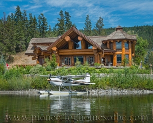 Signal Point - Log Home Picture Gallery | Williams Lake, BC