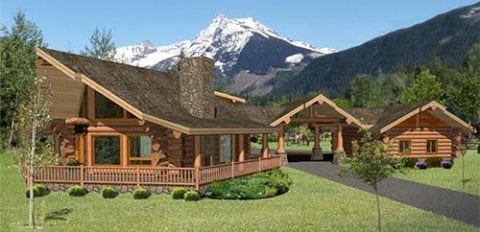 Log Home And Log Cabin Floor Plans | Custom Log Home Plans ...