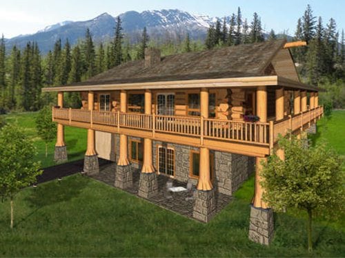 pioneer log homes bc canada